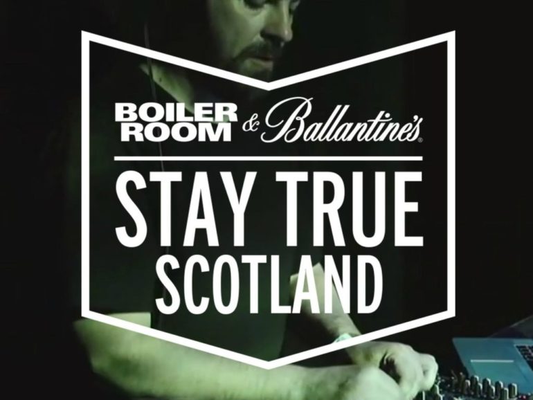 Speedy J Live at Boiler Room & Ballantine's Stay True Scotland