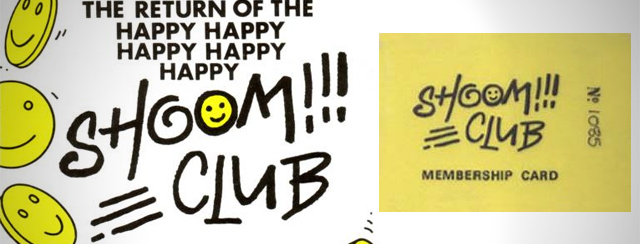 Shoom flyer acid house