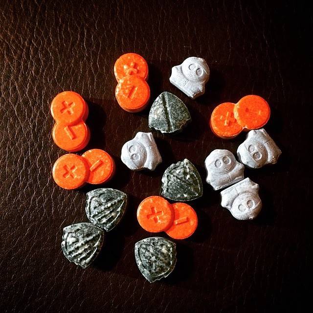 Cartoon Themed Ecstasy Designs
